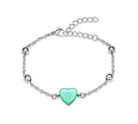 ZEZILE Braccialetto commemorativo regolabile in acciaio inossidabile per uomini e donne per gioielli per cremazione del cuore