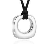 ZEZILE Cerchio della Vita Urna Collane per Ceneri In Acciaio Inox Memorial Cenere Titolare Pendente Cremazione Gioielli Ricordo per Donne Uomini