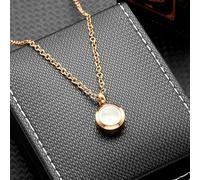 ZEZILE Ciondolo rotondo di cremazione in acciaio inox per ceneri umane - collana di urna commemorativa, gioielli di cremazione per custodire la memoria dei propri cari