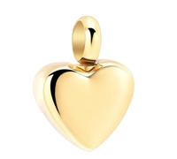 ZEZILE Collana per cremazione in acciaio inossidabile 316L con piccolo cuore per cenere e ricordo del pendente