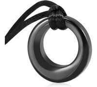 ZEZILE Collana per urna per gioielli da cremazione per cenere per donne uomini, pendente commemorativo Circle of Life Eternity Ash Jewelry