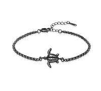 ZEZILE Cremazione Gioielli Tartaruga Urna Bracciale per Ceneri per Donne Uomini Cenere Bracciale In Acciaio Inox Keepsake Memorial Pet Ceneri Gioielli