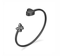 ZEZILE Farfalla Cremazione Gioielli Cuore Urna Bracciale per Ceneri Umane Acciaio Inox Cremazione Bracciale Memorial Gioielli per Donne Uomini