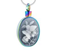 ZEZILE Farfalla Cremazione Gioielli per Ceneri Memorial Medaglioni Urna Collana Pendenti In Acciaio Inox Keepsake per Le Donne