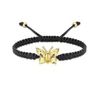 ZEZILE Farfalla Urna Bracciale per Ceneri Cristallo Cremazione Gioielli Regolabile Corda Intrecciata Keepsake Memorial Cenere Bracciale per Donna Uomo