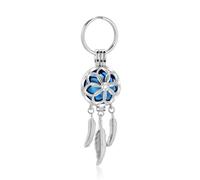 ZEZILE Hollow Cremazione Gioielli Ceneri Urna Portachiavi In Acciaio Inox Donna Keepsake Memorial Gioielli Personalizza