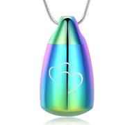 ZEZILE Lacrima Memroial Gioielli Memoria Lascia Pendente Tenere Ceneri Goccia D'acqua Cremazione Urna Collana Per Animale Domestico/Umano Ceneri