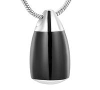 ZEZILE Lacrima Memroial Gioielli Memoria Lascia Pendente Tenere Ceneri Goccia D'acqua Cremazione Urna Collana Per Animale Domestico/Umano Ceneri