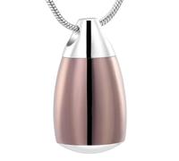 ZEZILE Lacrima Memroial Gioielli Memoria Lascia Pendente Tenere Ceneri Goccia D'acqua Cremazione Urna Collana Per Animale Domestico/Umano Ceneri