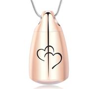 ZEZILE Lacrima Memroial Gioielli Memoria Lascia Pendente Tenere Ceneri Goccia D'acqua Cremazione Urna Collana Per Animale Domestico/Umano Ceneri
