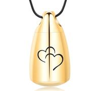 ZEZILE Lacrima Memroial Gioielli Memoria Lascia Pendente Tenere Ceneri Goccia D'acqua Cremazione Urna Collana Per Animale Domestico/Umano Ceneri