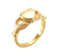 ZEZILE Mano Abbraccio Cuore Forma Cremazione Memorial Anelli In Acciaio Inox Memorial Gioielli Urne Per Ceneri Umane 4 Colori Ricordi Regali