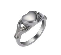 ZEZILE Mano Abbraccio Cuore Forma Cremazione Memorial Anelli In Acciaio Inox Memorial Gioielli Urne Per Ceneri Umane 4 Colori Ricordi Regali