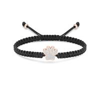 ZEZILE Paw Prints Urna Bracciale per Ceneri Cristallo Cremazione Gioielli In Acciaio Inox Memorial Pet Ceneri Ciondolo Ricordo per Donne Uomini