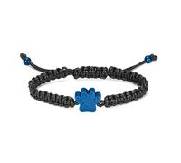 ZEZILE Pet Urn Bracciale per ceneri Paw Print cremazione gioielli in acciaio inox Keepsake Memorial Pet Dog Cat Ash Bracelet per uomo donna