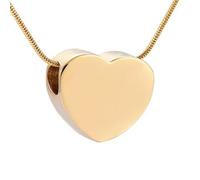 ZEZILE Piccolo Cuore Cenere Ricordo Urne Collana Pet Dog Cat Memorial Urna Collana Tenere Ceneri Cremazione Gioielli Pendenti Donne