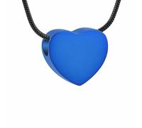 ZEZILE Piccolo Cuore Cenere Ricordo Urne Collana Pet Dog Cat Memorial Urna Collana Tenere Ceneri Cremazione Gioielli Pendenti Donne