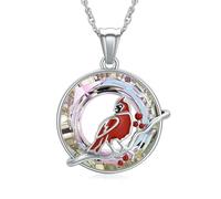 ZEZILE Urna Collana per Ceneri Anello Cremazione Gioielli Cristallo Ceneri Pendente Collana Ricordo Gioielli Commemorativi per Donne Uomini