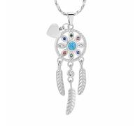 ZEZILE Urna Collane per Ceneri Cremazione Gioielli Portaceneri Ciondolo Memorial Keepsake Regalo per Donne Uomini