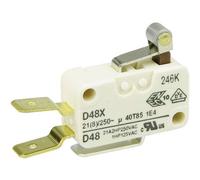ZF D489-V3RA Microinterruttore 250 V/AC 21 A 1 x On / (On) Momentaneo 1 pz.