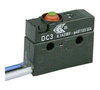 ZF DC3C-C3AA Microinterruttore 250 V/AC 0.1 A 1 x On / (On) IP67 Momentaneo 1