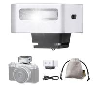 ZF04 - Mini flash portatile per fotocamera, potenza regolabile a 2 livelli, 6500 K ± 200 K, CCT stabile, design retrò leggero, compatibile con fotocamere Sony/Canon/Fuji/Nikon, Hotshoe/S1/S2 Sync9