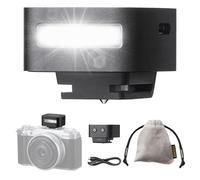 ZF04 - Mini flash portatile per fotocamera, potenza regolabile a 2 livelli, CCT stabile 6500 K ± 200 K, design retrò leggero, compatibile con fotocamere Sony/Canon/Fuji/Nikon, Hotshoe/S1/S2 Sync9