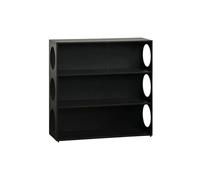 Zf9tBw5sH Scaffali portaoggetti Espositore multi-livello for scaffale angolare in acciaio al carbonio stile vintage da soggiorno Libreria(Nero)