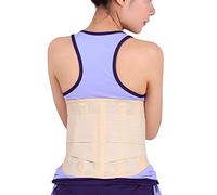 ZFF Cintura Sostegno Lombare Sollievo dal Dolore Cintura di Supporto Posteriore per Donne E Uomini Regolabile Cinturini per Sciatica Stenosi Spinale Scoliosi (Size : S)