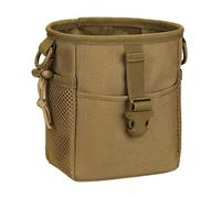 ZFFOZZ Borsa Tattica per Palline da Fionda Molle con Coulisse, Piccola Borsa per Lo Scarico Custodia Militare Marsupio Tasca per Attrezzi(Khaki)