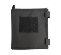 ZFFOZZ Custodia per Mappe Tattica, Borsa Porta-mappe Pieghevole Impermeabile, con Finestra Trasparente da 11×15 Pollici, per Appunti e Lavoro Sul Campo da Campeggio All'aperto(Black)