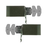 ZFFOZZ Kit di Fibbie a Sgancio Rapido per Fascia Laterale Tattica da 2 Pezzi, Rapido da Indossare e Togliere per FCPC V5(Green)