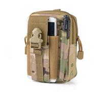 ZFFOZZ Marsupio Tattico Molle, Marsupio Universale EDC Marsupi da Cintura Impermeabili per Esterni Tasca per Gadget per Telefono e Penna(Cp)