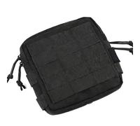ZFFOZZ Marsupio Tattico Multiuso per Mappe e Accessori, Organizer per Attrezzi EDC con Sistema MOLLE, per Attività Tattiche e All'aperto(Black)
