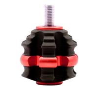 ZFFOZZ Palla Stabilizzatrice per Arco Impilabile - Riduttore di Urto, Barra di Bilanciamento, Smorzatore di Vibrazione e Silenziatore per Caccia con Arco Recurve e Compound(Red)
