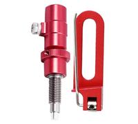 ZFFOZZ Poggiafreccia Magnetico Posteriore e Set di Cuscinetti Laterali, Accessorio per Tiro con L'Arco in Lega di Alluminio CNC per Archi Ricurvi, Regolabile per la Precisione(Red)