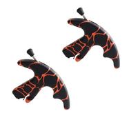 ZFFOZZ Rilascio dell'Arco con Il Pollice, Impugnatura a Pinza con Grilletto a 3 Dita per Arco Compound, Strumento di Rilascio dell'Arco Ricurvo(Orange)
