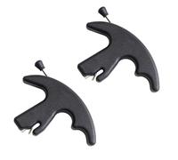 ZFFOZZ Rilascio dell'Arco con Il Pollice, Impugnatura a Pinza con Grilletto a 3 Dita per Arco Compound, Strumento di Rilascio dell'Arco Ricurvo(Black)