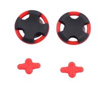 ZFFOZZ Set da 2 Pezzi di Stabilizzatori per Arco da Tiro con L'Arco, Ammortizzatori per Flettenti, Silenziatori per Archi Dritti e Ricurvi, per Sport All'aperto(Black Red)