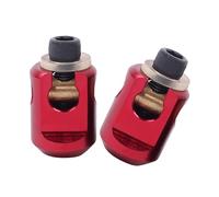 ZFFOZZ Stabilizzatore per Arco da Tiro con L'Arco, Design Smontabile, Adattatore a Sgancio Rapido, Staffa di Montaggio, Barra di Bilanciamento e Accessori di Collegamento(Red)