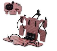 ZFFOZZ Supporto per Telefono Molle Open Edition, Supporto per Attrezzatura Tattica Migliorato con Cinturino Elastico Adatto a Schermi da 4,7"-6,8"(Pink)