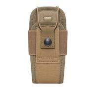 ZFFOZZ Supporto Radio Tattico, Fondina per Radio, Custodia Radio Molle Regolabile Impermeabile per Cinture Fino a 3 Pollici di Larghezza(Brown)