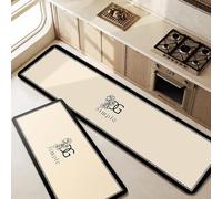 ZFFOZZ Tappetino antifatica per la cucina, comodo tappetino antiscivolo impermeabile in fango diatomee, tappetino da cucina per il lavandino dell'ufficio e la lavanderia.(Style1,18 * 47in)