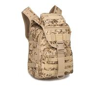 ZFFOZZ Zaino Tattico da Esterno da 36 Litri, Impermeabile, Militare, Con Sistema Molle, Per Escursioni, Campeggio, Trekking, Caccia, Viaggi(Desert Digital)