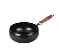 ZFFSCD Padella in Ferro, Padella in Ferro Giapponese, Non Rivestita, Padella Antiaderente, Forgiata a Mano, per Uso in Cucina(Size:24CM,Color:Tipo A)