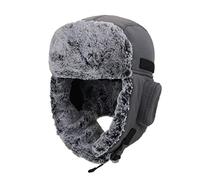 ZffXH Ragazzi Orecchie Impermeabile Caldo Inverno Trapper cap Uomini Cappello Bomber Ushanka Russo Caldo Caccia Berretto da Eschimese Uomo Donna