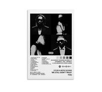 ZFHK Future & Metro Boomin We Still Don't Trust You, poster decorativo da parete per camera da letto, 30 x 45 cm, senza cornice