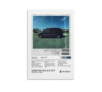 ZFHK Poster con album musicale, poster decorativo da parete di Kendrick Lamar, per camera da letto, 40 x 60 cm, senza cornice