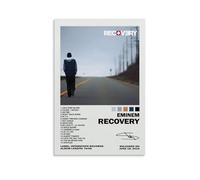 ZFHK Poster con copertina di album di recupero di Eminem, decorazione artistica da parete per camera da letto, 20 x 30 cm, senza cornice