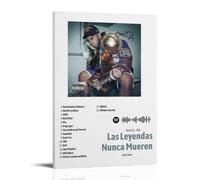 ZFHSFZ Anuel AA Las Leyendas Nunca Mueren - Tela per pittura a olio, decorazione da parete, impermeabile, per bagno, cucina, dormitorio, poster staccabile, nessun residuo, facile da pulire, 20 x 30 cm